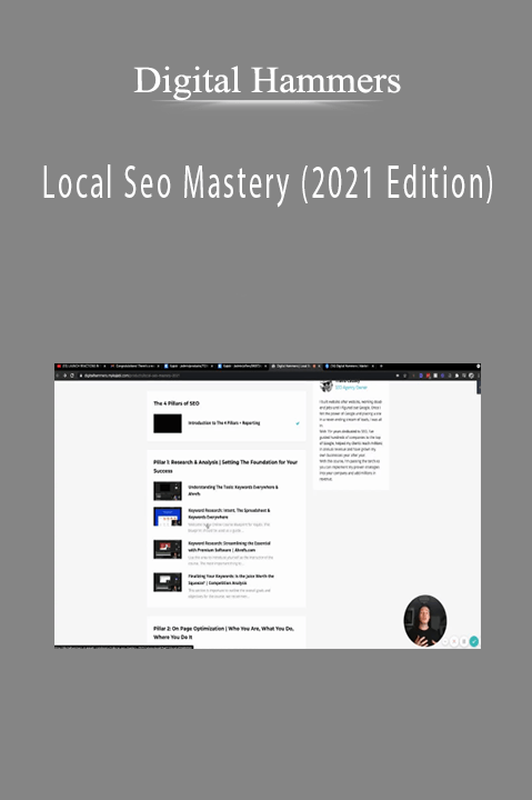 Digital Hammers - Local Seo Mastery (2021 Edition)