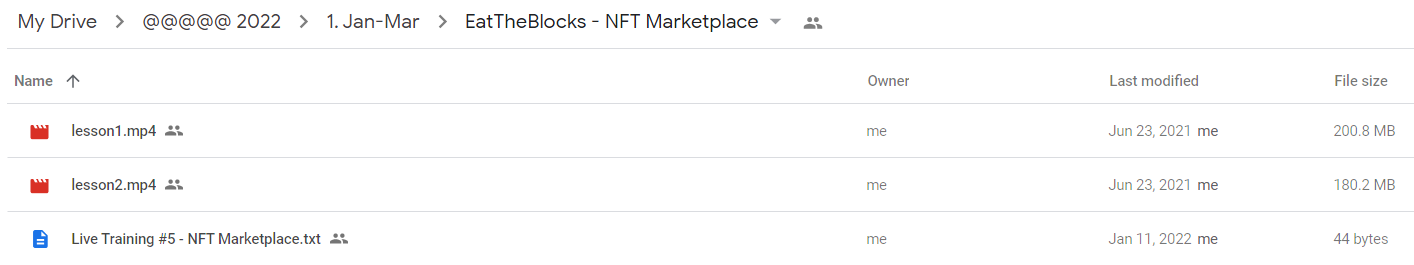 EatTheBlocks - NFT Marketplace