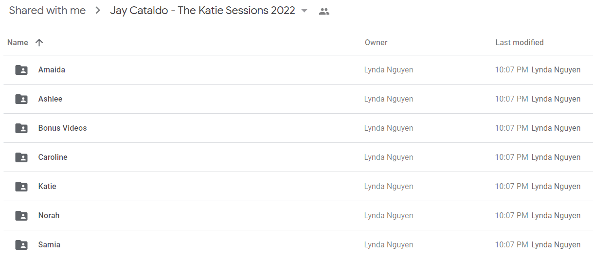 Jay Cataldo - The Katie Sessions 2022