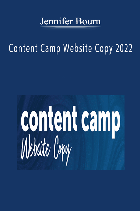 Jennifer Bourn - Content Camp Website Copy 2022