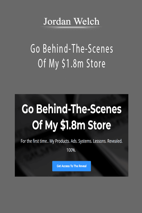 Jordan Welch - Go Behind-The-Scenes Of My $1.8m Store